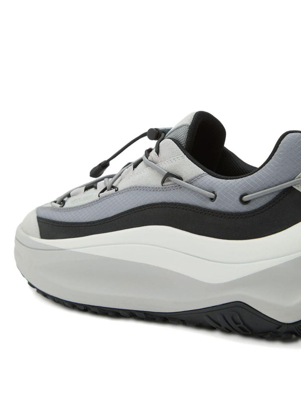Sneakers Moon247 Xlace Grey Suede Cowhide Trainers