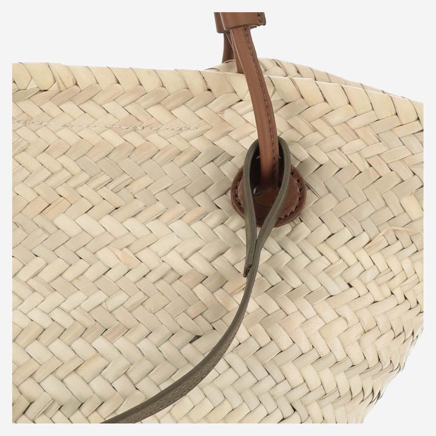 Shoulder Straw Bag Natural