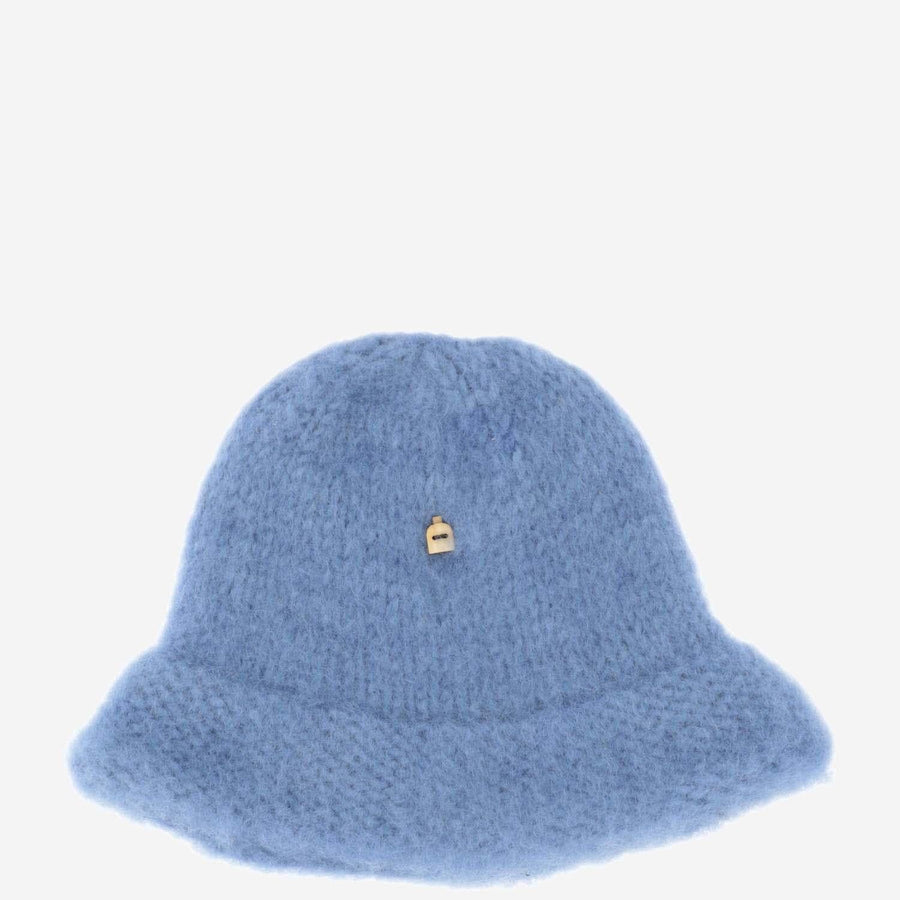 Light Blue Wool Bucket Hat Finnshep