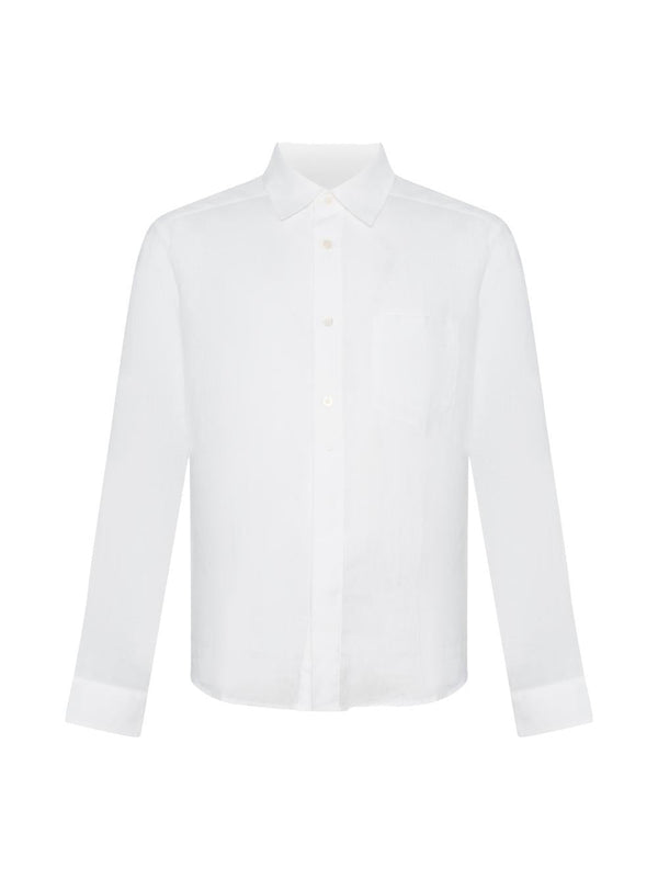Shirt White Linen