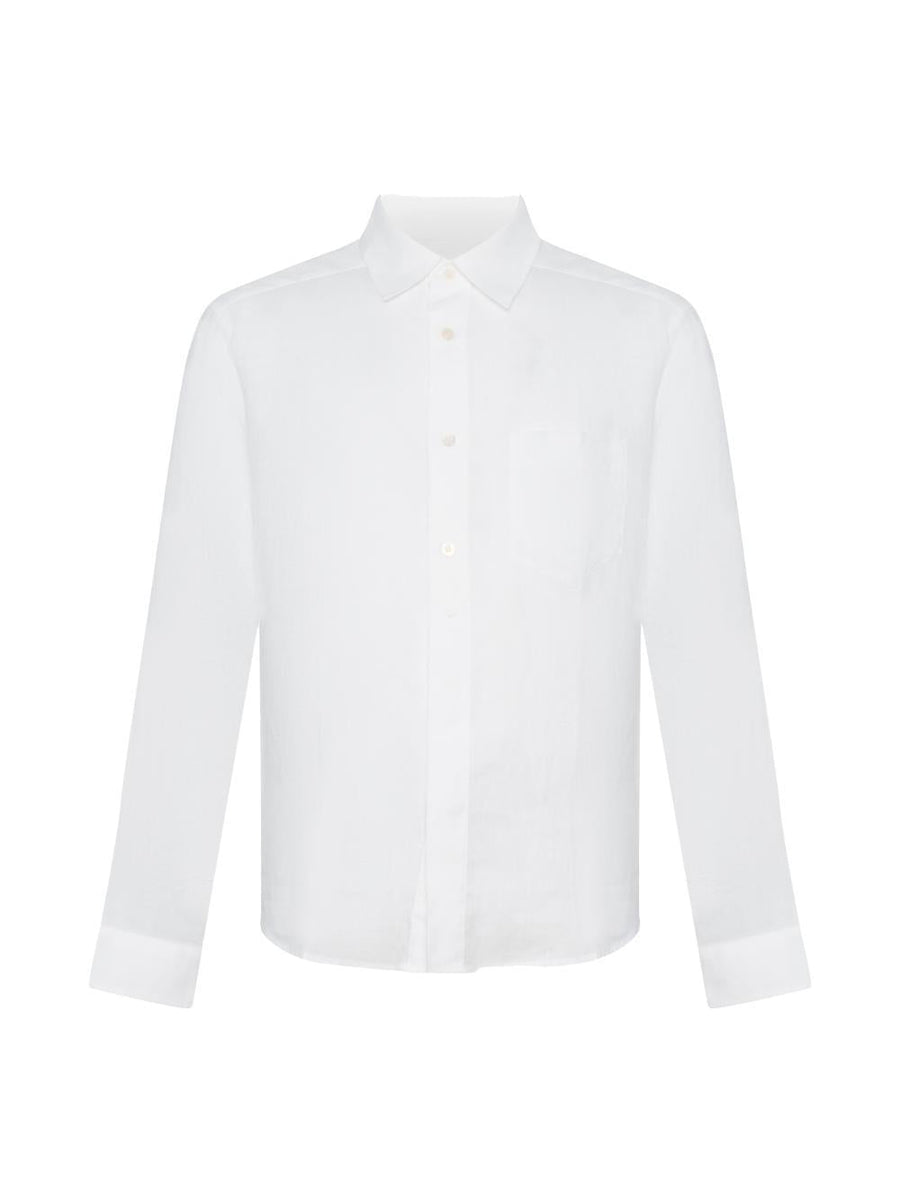 Shirt White Linen