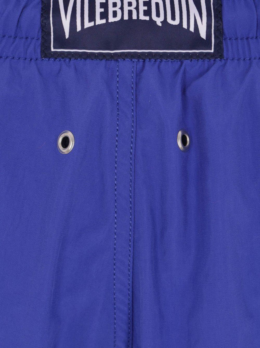 Swim Shorts Moorea Ronde Des Tortues Maxi Blue Recycled Polyamide Suits