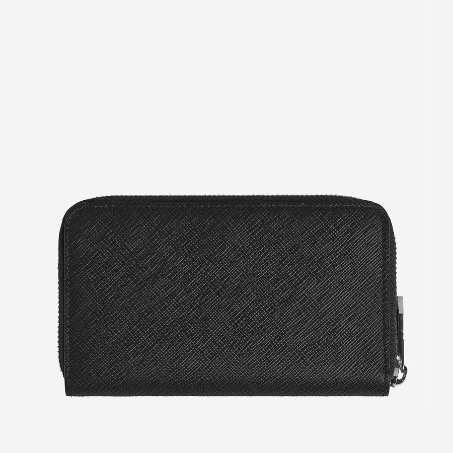 Embossed Leather Wallet Black & Cardholders