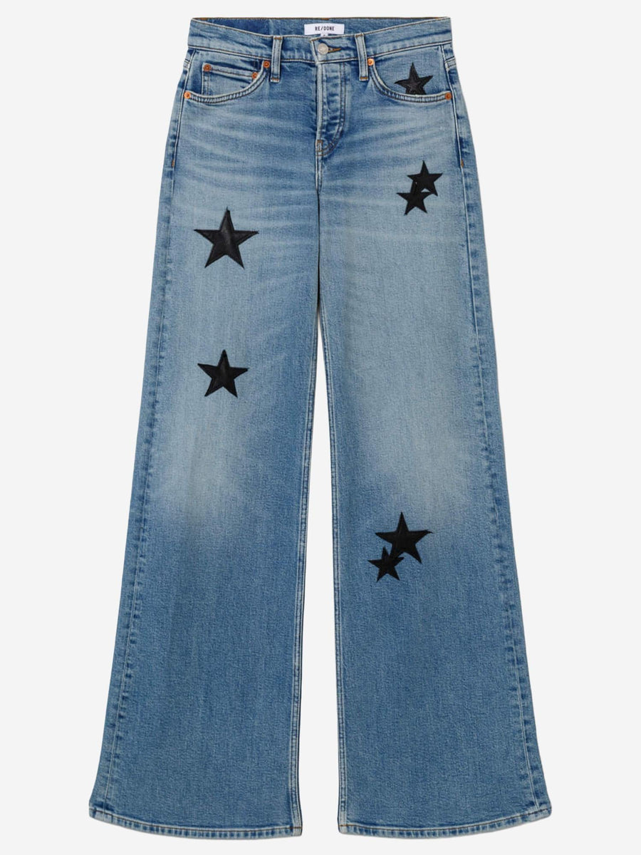 Star Stretch Cotton Blend Jeans Denim