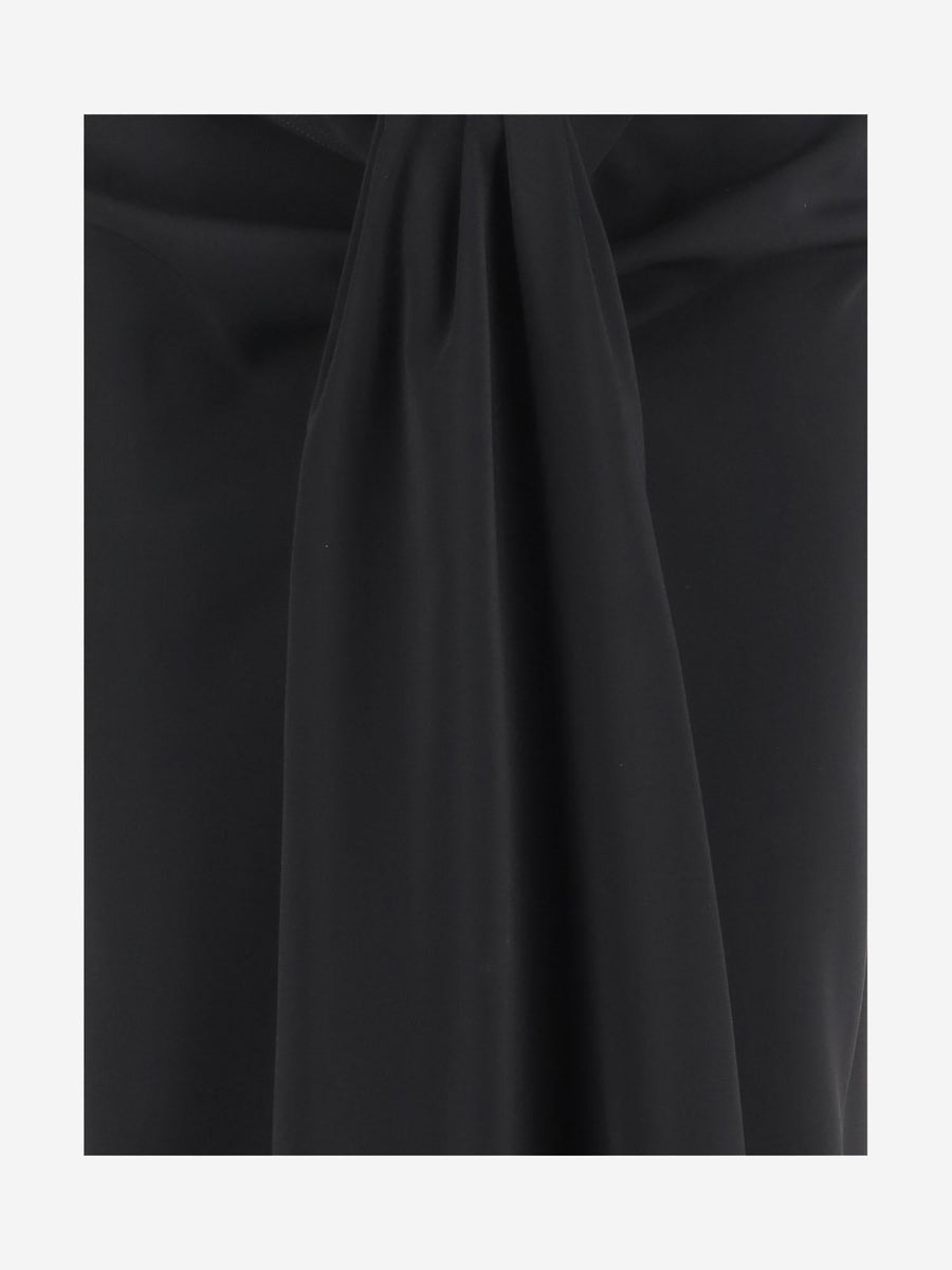 Skirt Sablier Black Viscose
