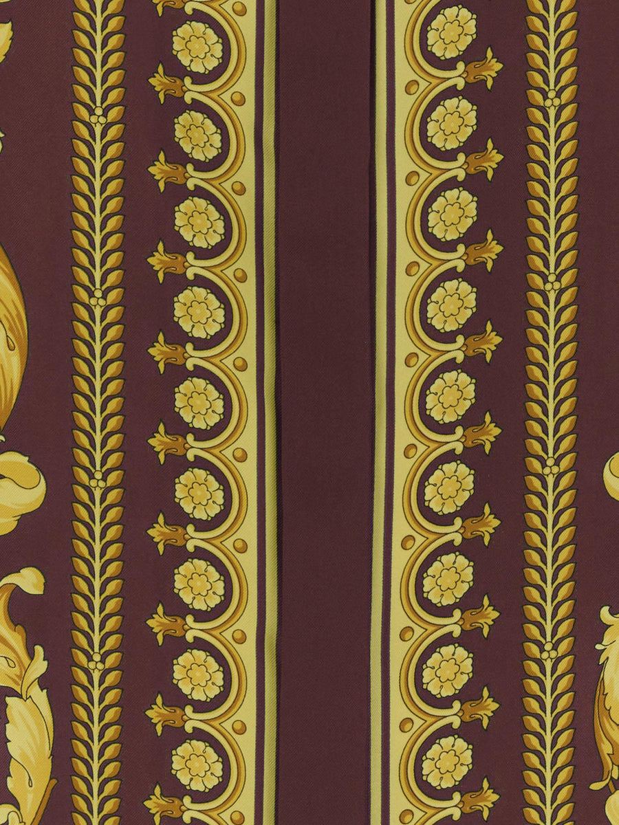Silk Shirt Burgundy