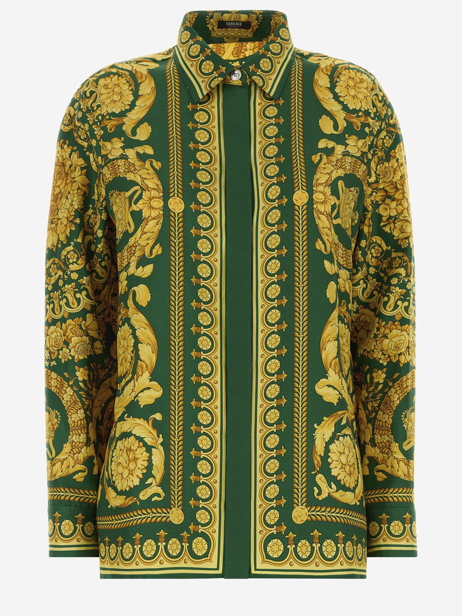 Silk Shirt Green
