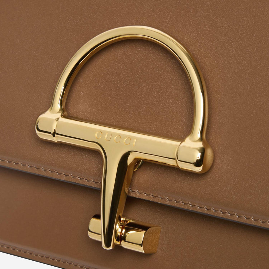 Siena Small Shoulder Bag Brown Leather Handbags