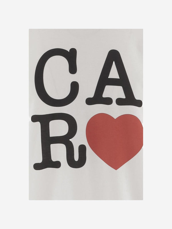 Printed Cotton T-Shirt White Organic Single Jersey T-shirts