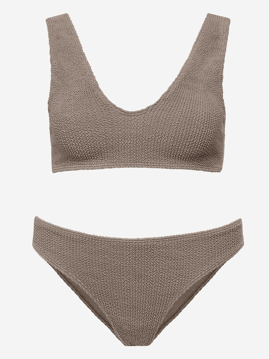Bikini Noa Beige Polyester Swimwear