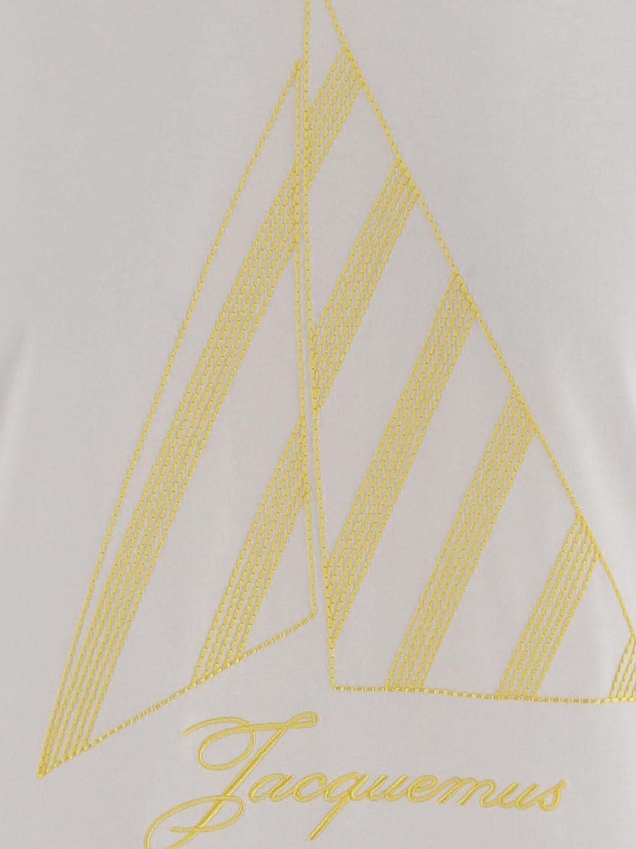 Cotton T-Shirt With Logo White T-shirts & Jerseys