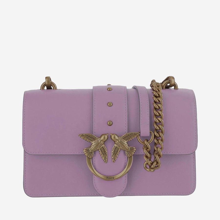 Mini Bag Love One Lilac Leather Shoulder
