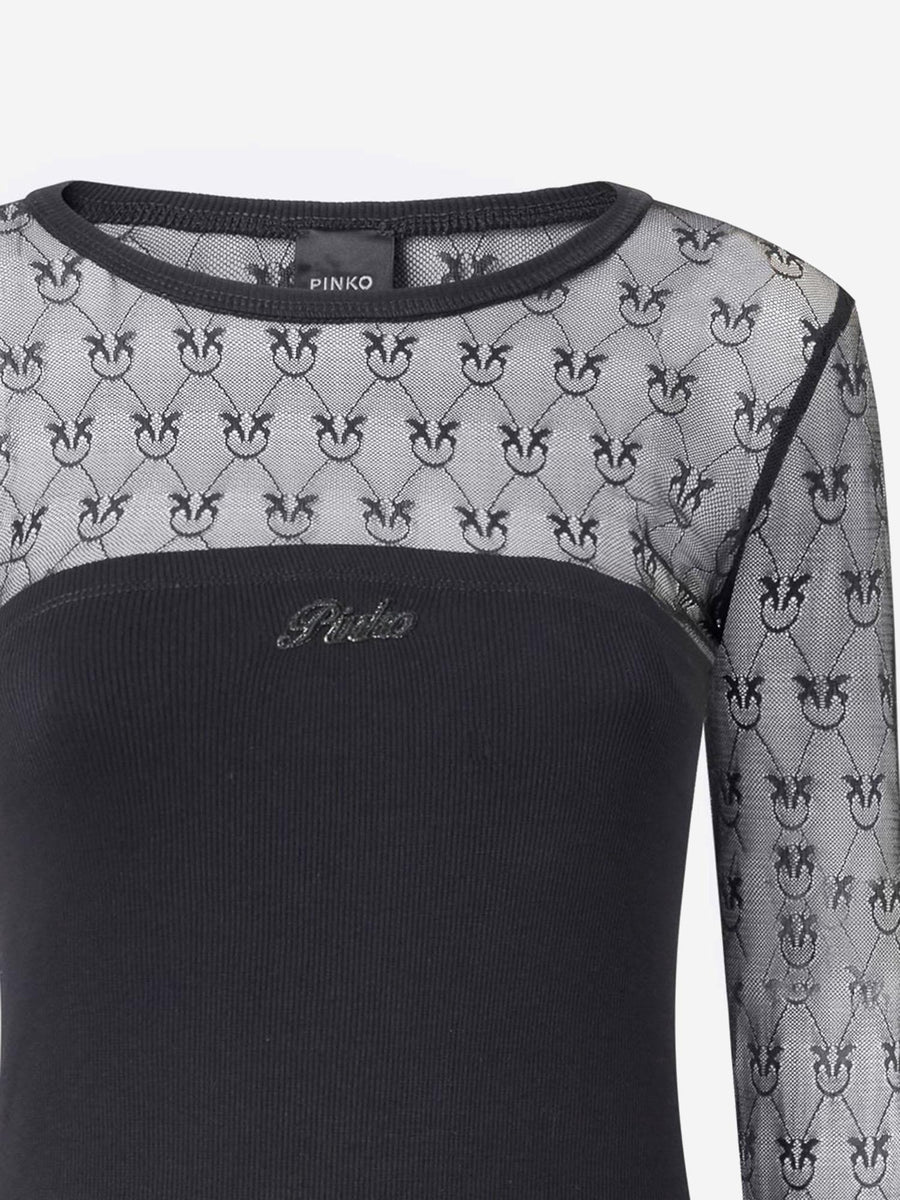 Jersey Sweater Violinist Black Cotton