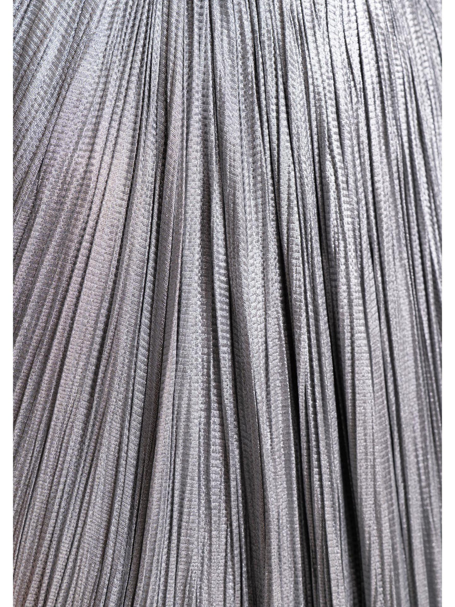 Dress Tonia Silver Silk
