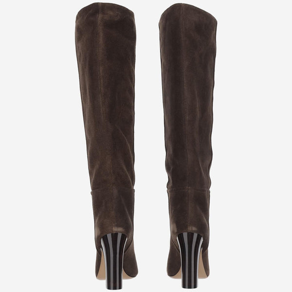 Boots Lavinia 100 Leather Brown