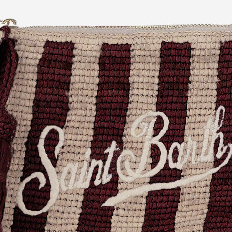 Raffia Clutch Multicolour Bags