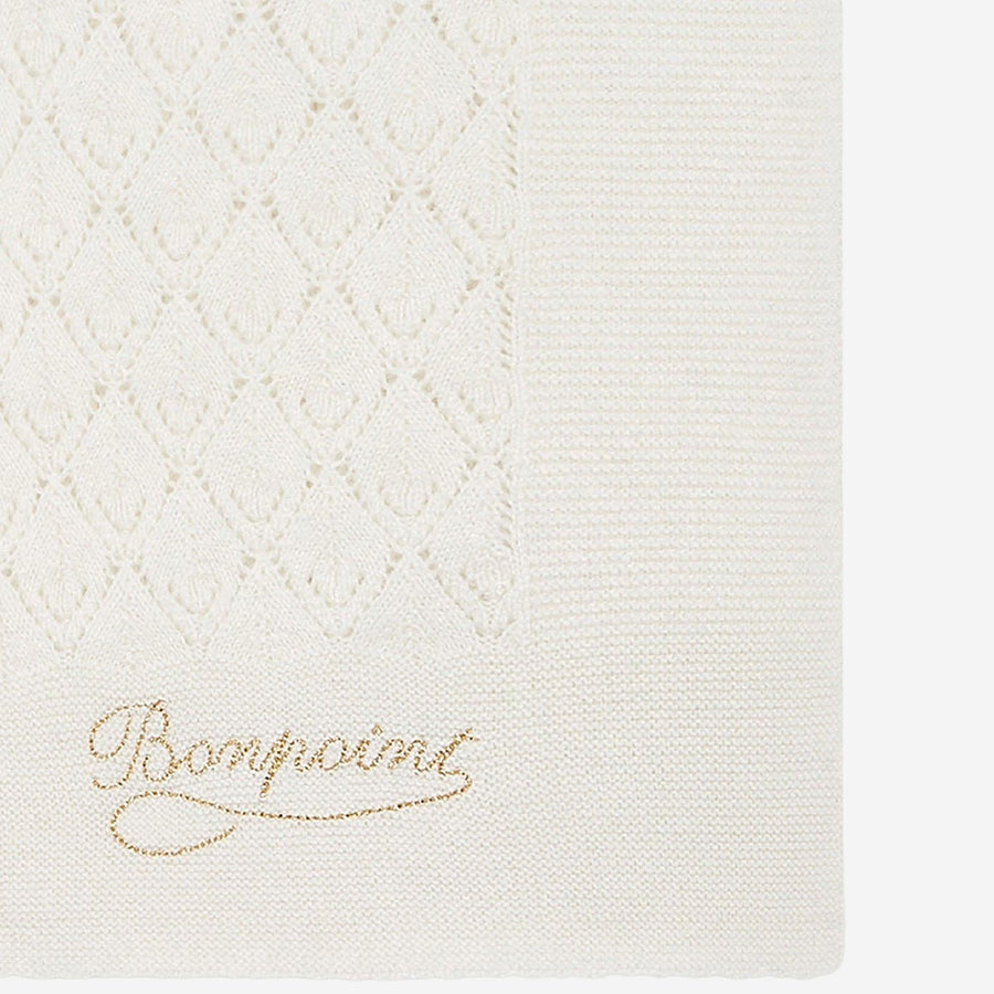 Scarf Wool Blend Ivory