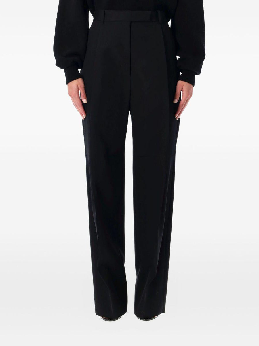 Trousers Black Wool