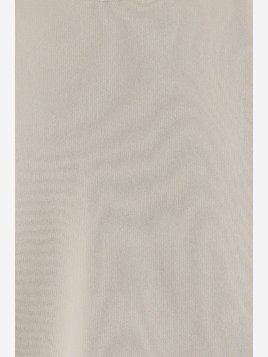 Cotton Sweatshirt Ivory Knitwear