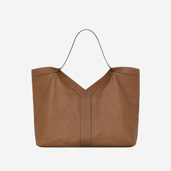 Large Leather Tote Bag Brown Shoulder