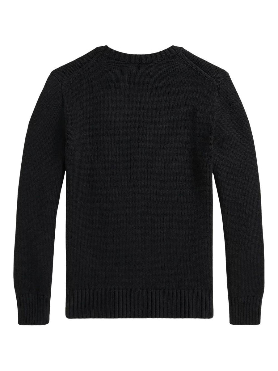 Polo Ralph Lauren Kids Sweater Black Cotton