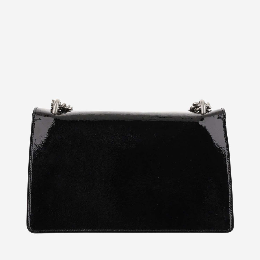 Shoulder Bag Dionysus Patent Leather Black