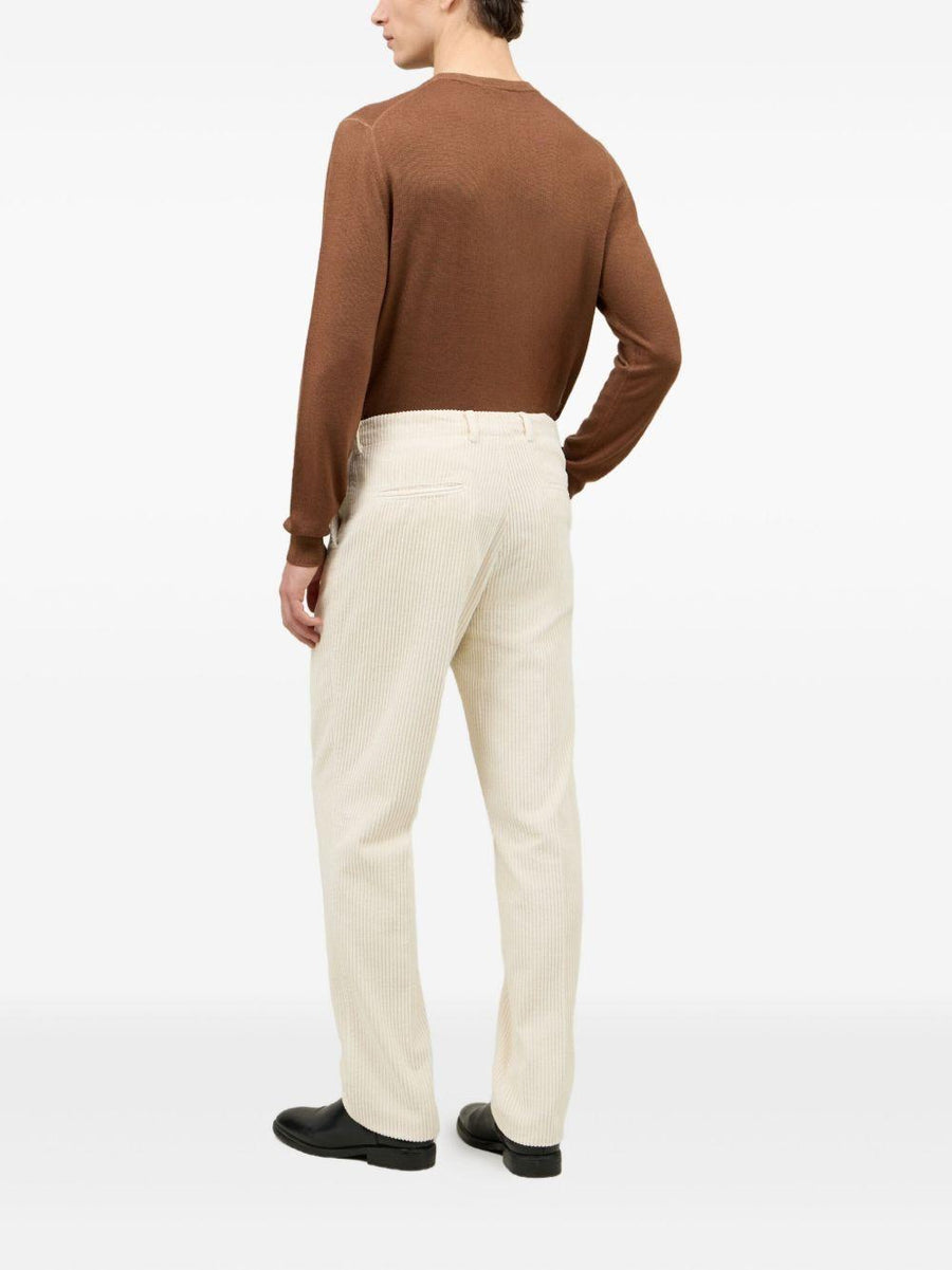 Trousers Cotton-Modal White