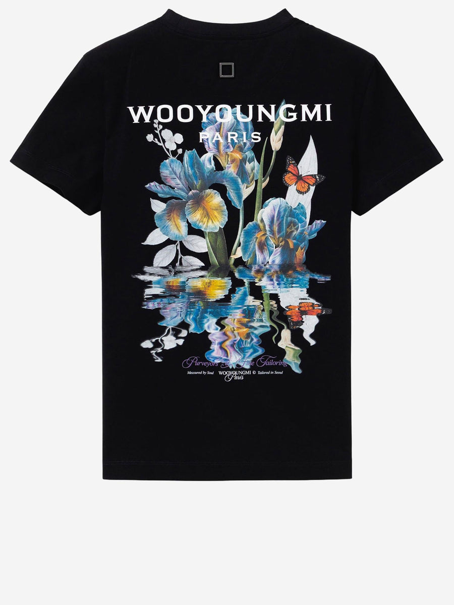 T-Shirt With Back Print, Cotton Black T-shirts & Jerseys