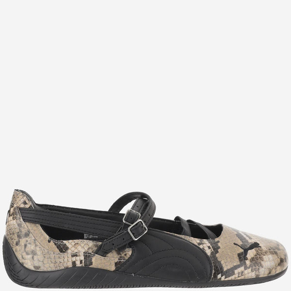 Ballet Flats Speedcat Animal Print Multicolour Leather And Fabric