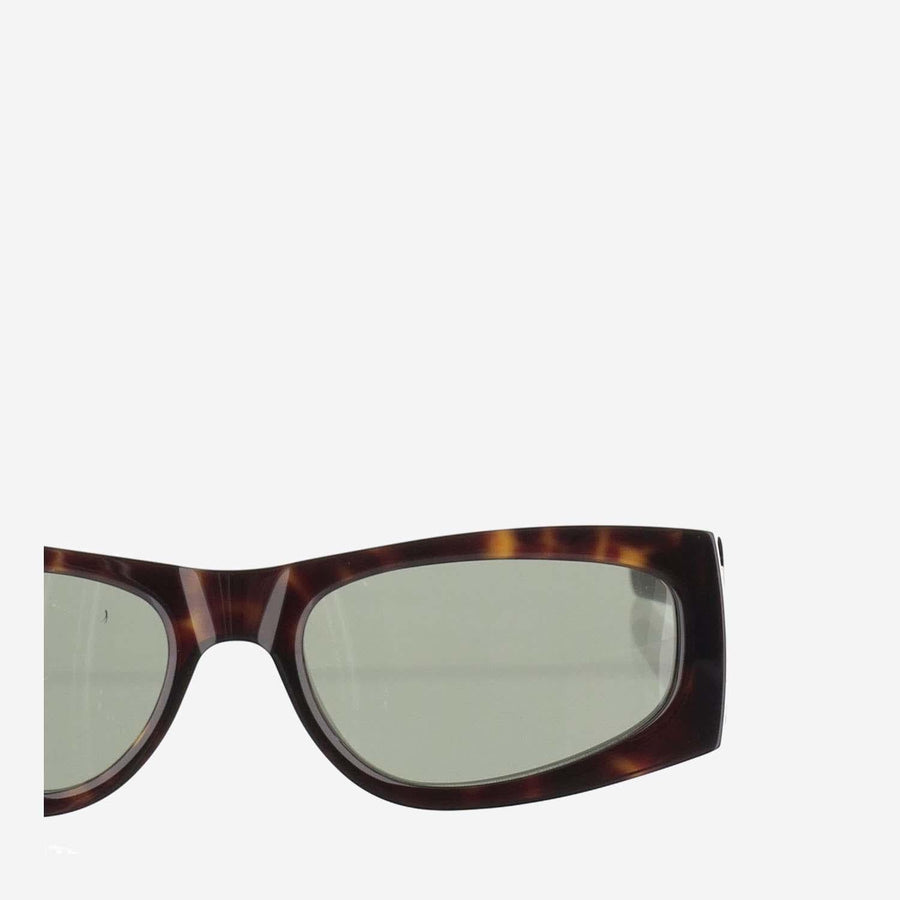 Logo Sunglasses Brown Acetate