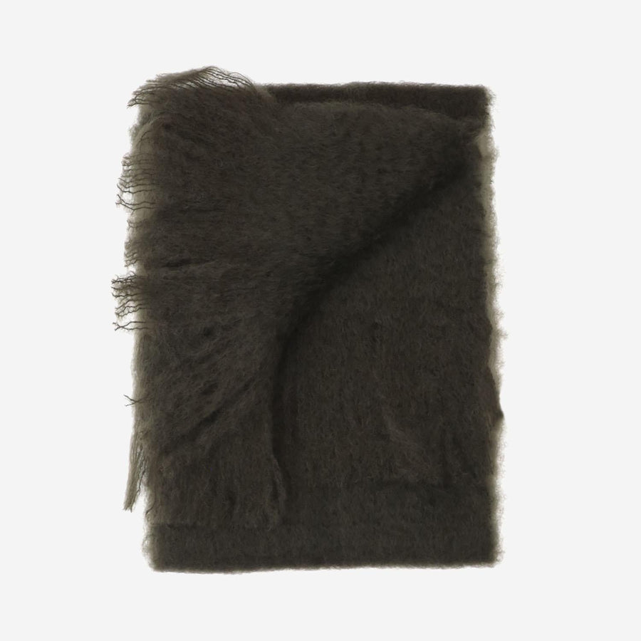 Scarf Mohair-Blend Dark Green