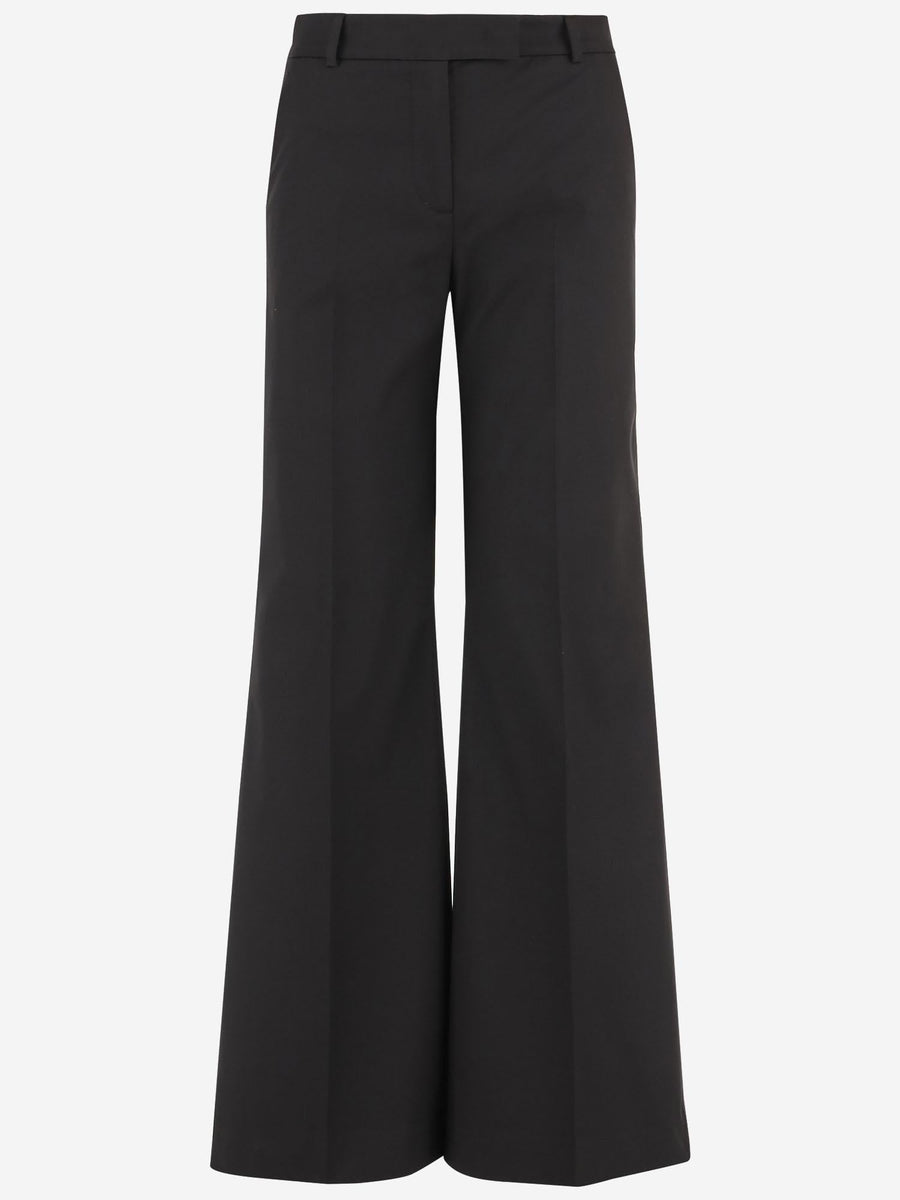 Trousers Stretch Cotton Black