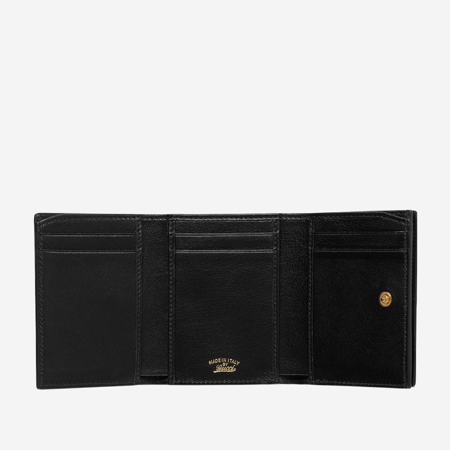 Leather Wallet Black & Purses