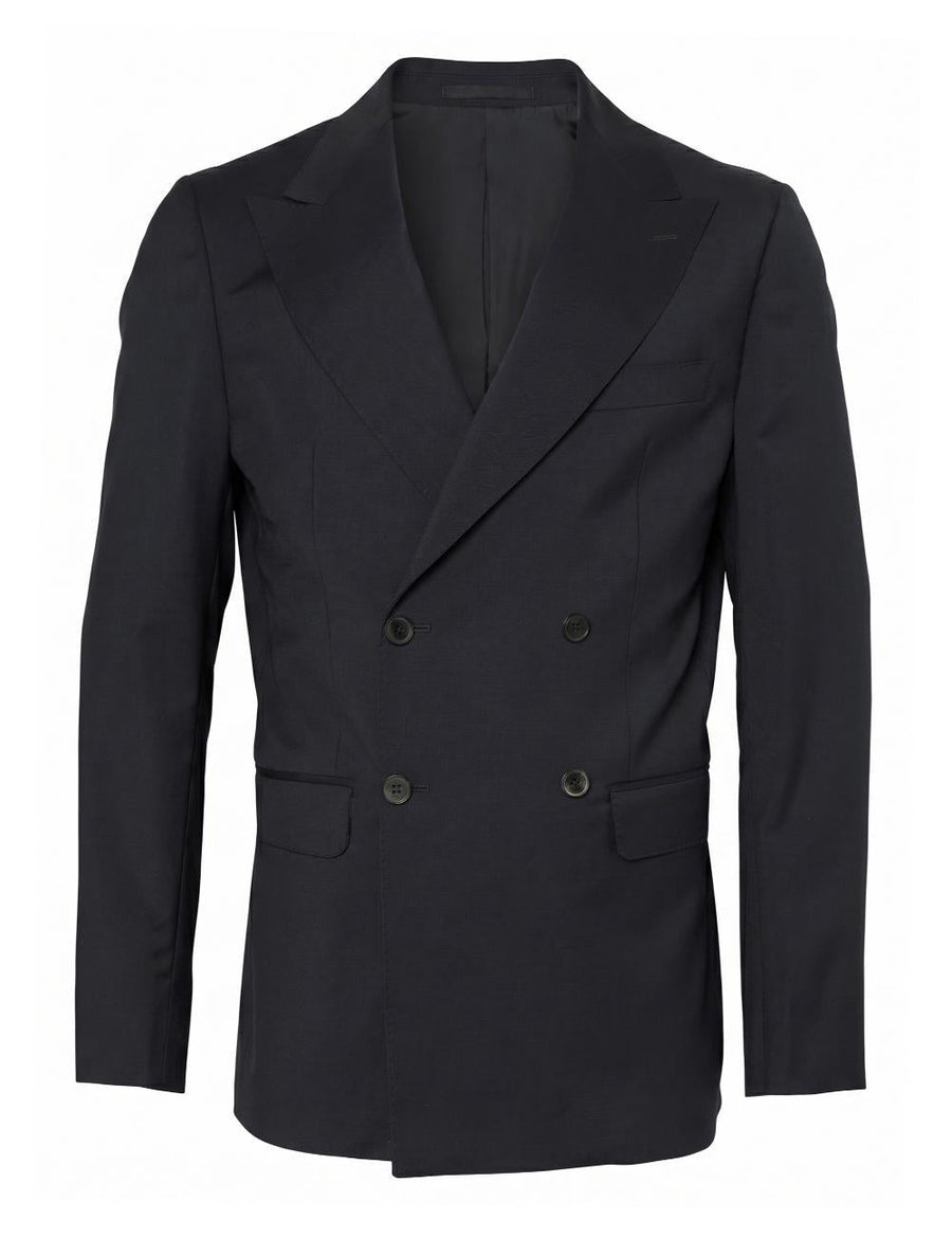 Blazer Wool Black Jacket