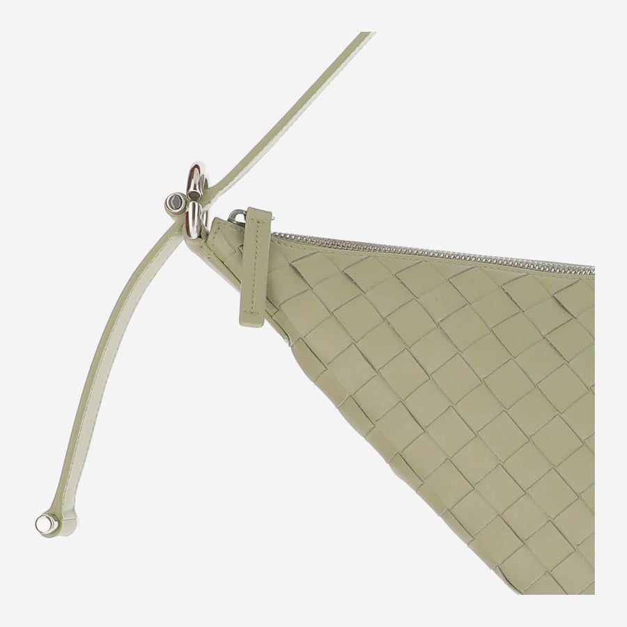 Calfskin Messenger Bag Green