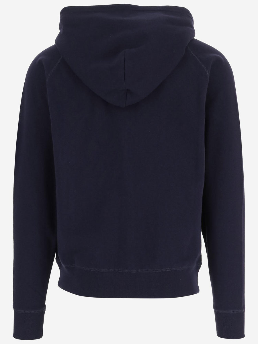 Cotton Hoodie Navy Sweatshirts