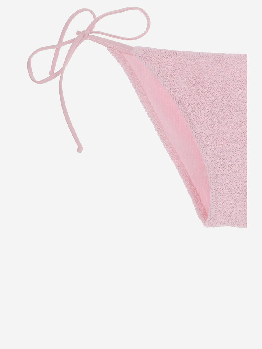 Bikini Bottoms Pink Polyamide Swimwear