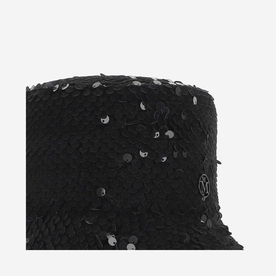 Kendall Cloche Hat Black Rabbit Felt