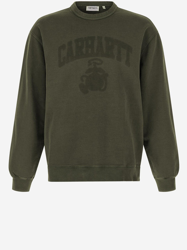 Cotton Sweatshirt Green Sweat Sweatshirts