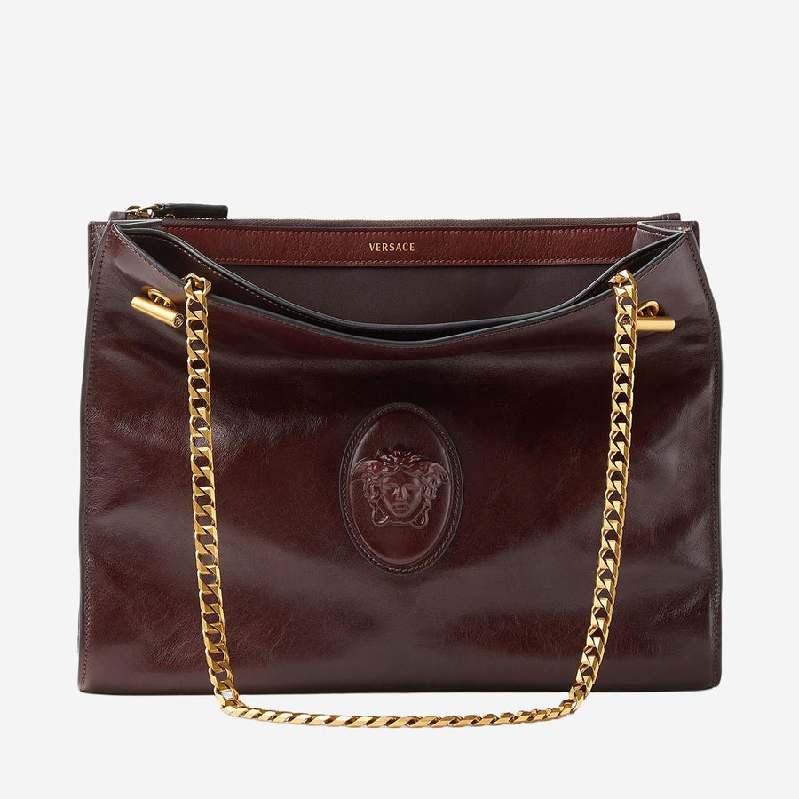 Shoulder Bag Cabine Leather Brown