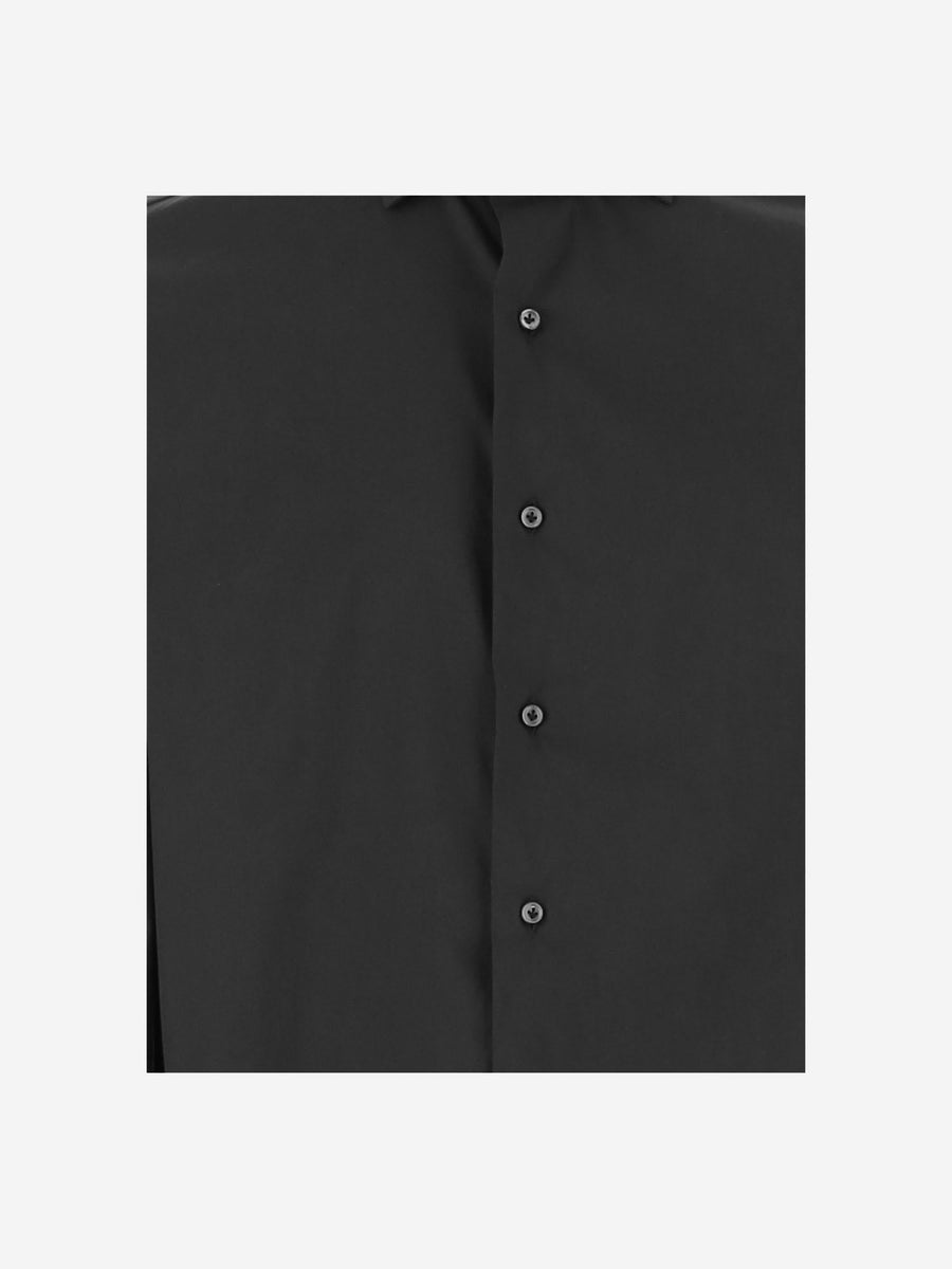 Cotton Blend Shirt Black
