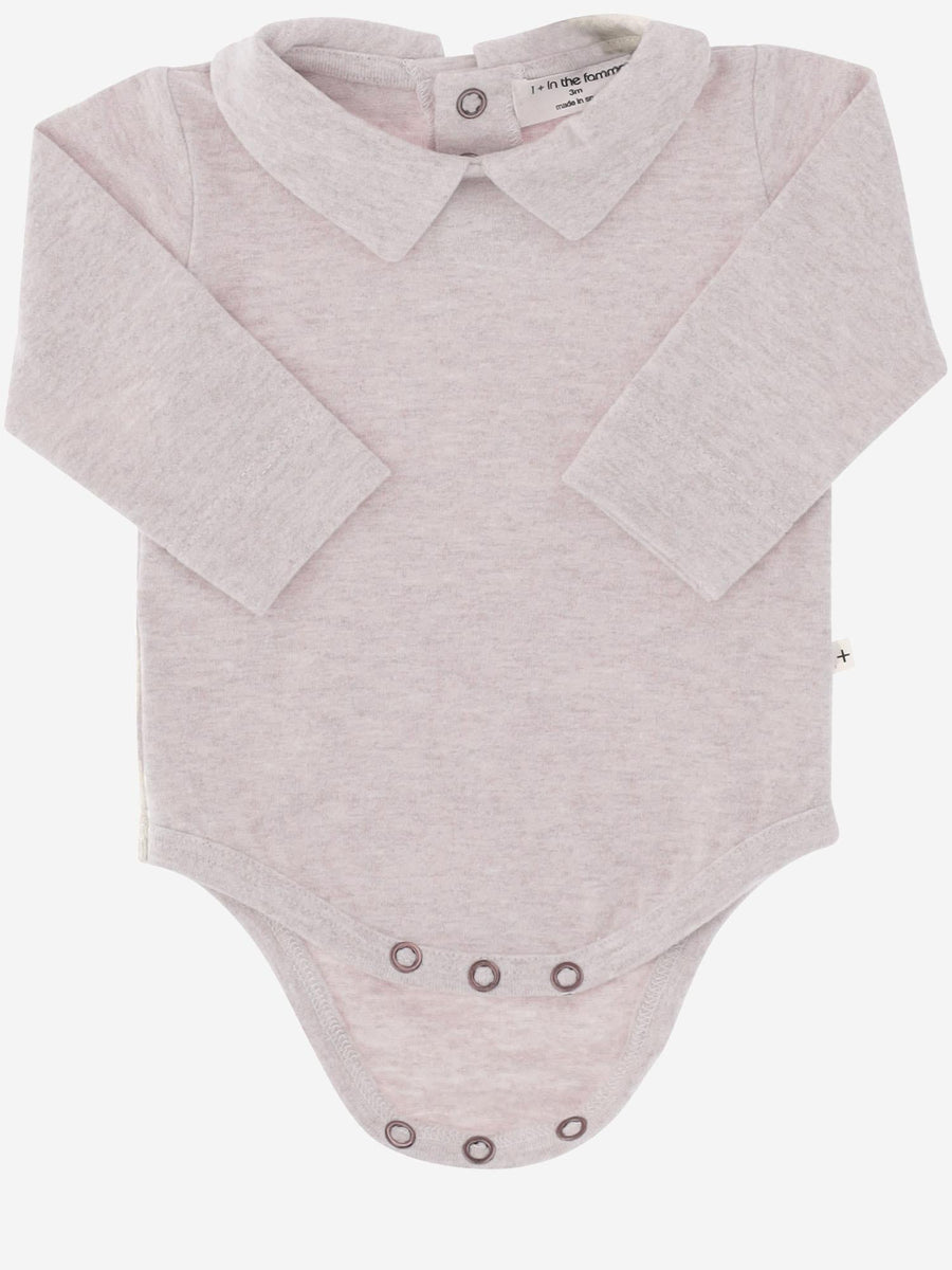 Bodysuit Stretch Cotton Blend Light Pink Babygrow Sets