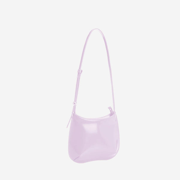 Shoulder Bag Le Petit Bisou Rosa Chiaro Leather