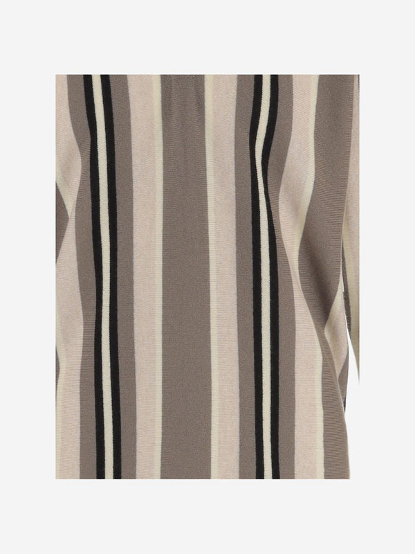 Polo Shirt Striped Cashmere Multicolour