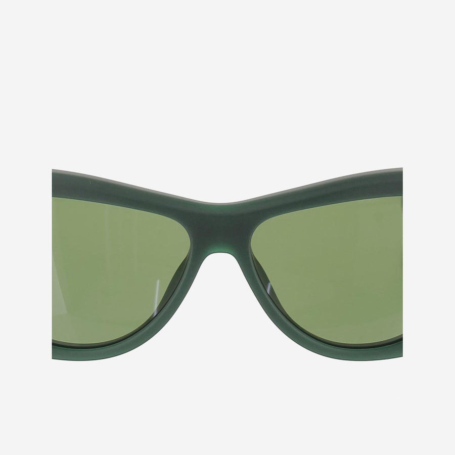 Palmier Sunglasses With Square Frame Green Acetate Glasses & Frames