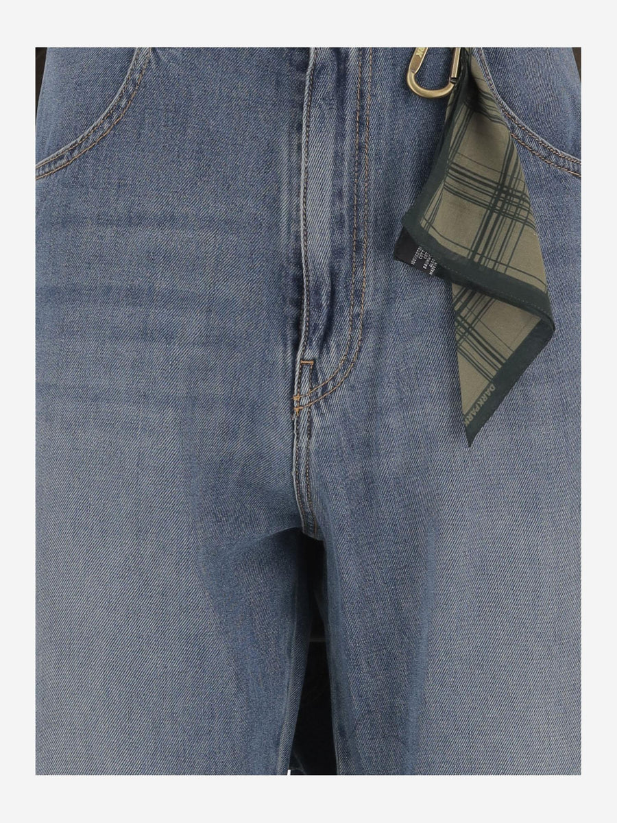 Cotton Blend Denim Jeans