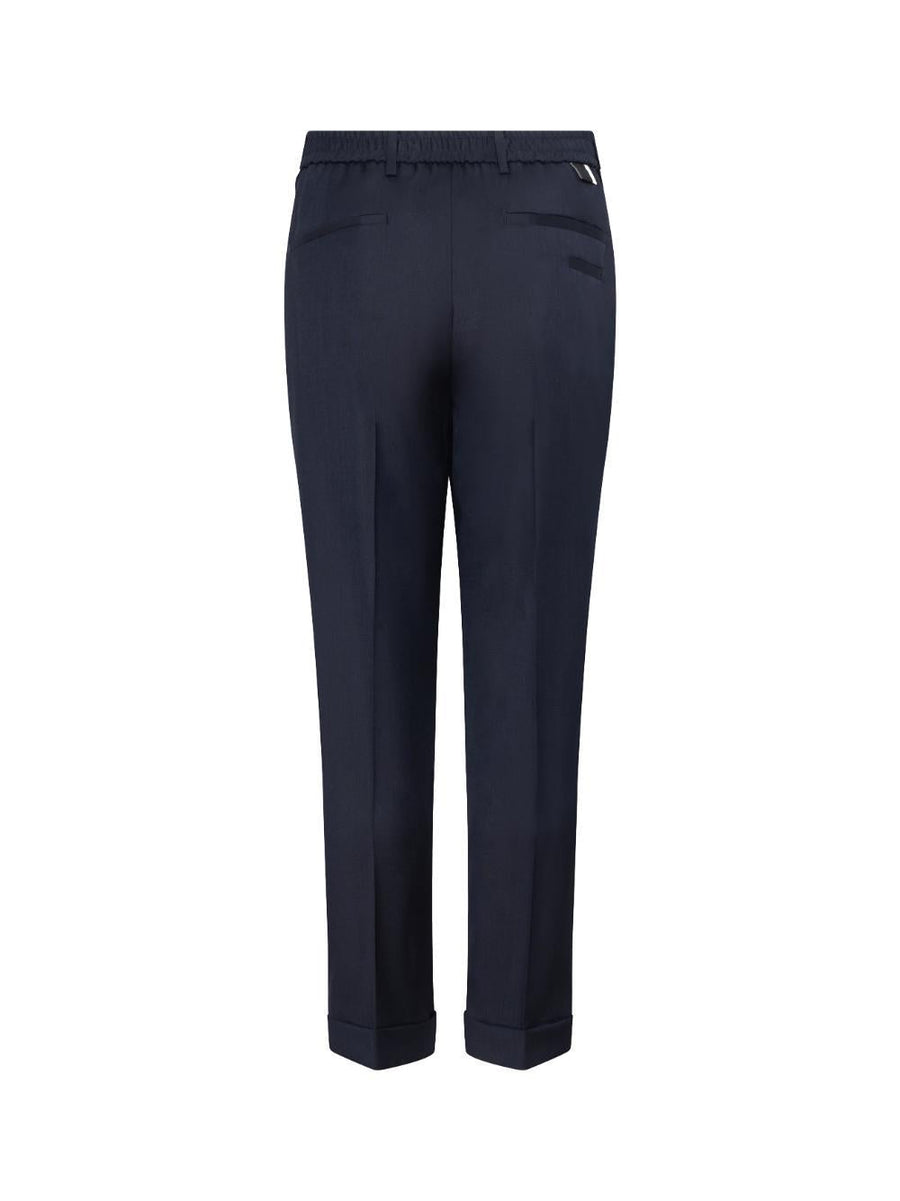 Trousers Blue Virgin Wool