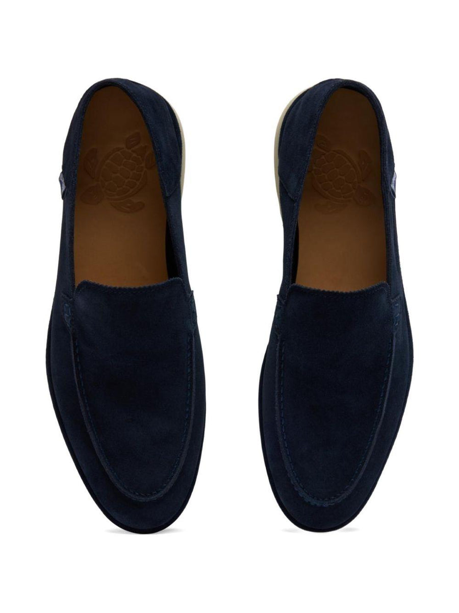 Loafers Blue Leather