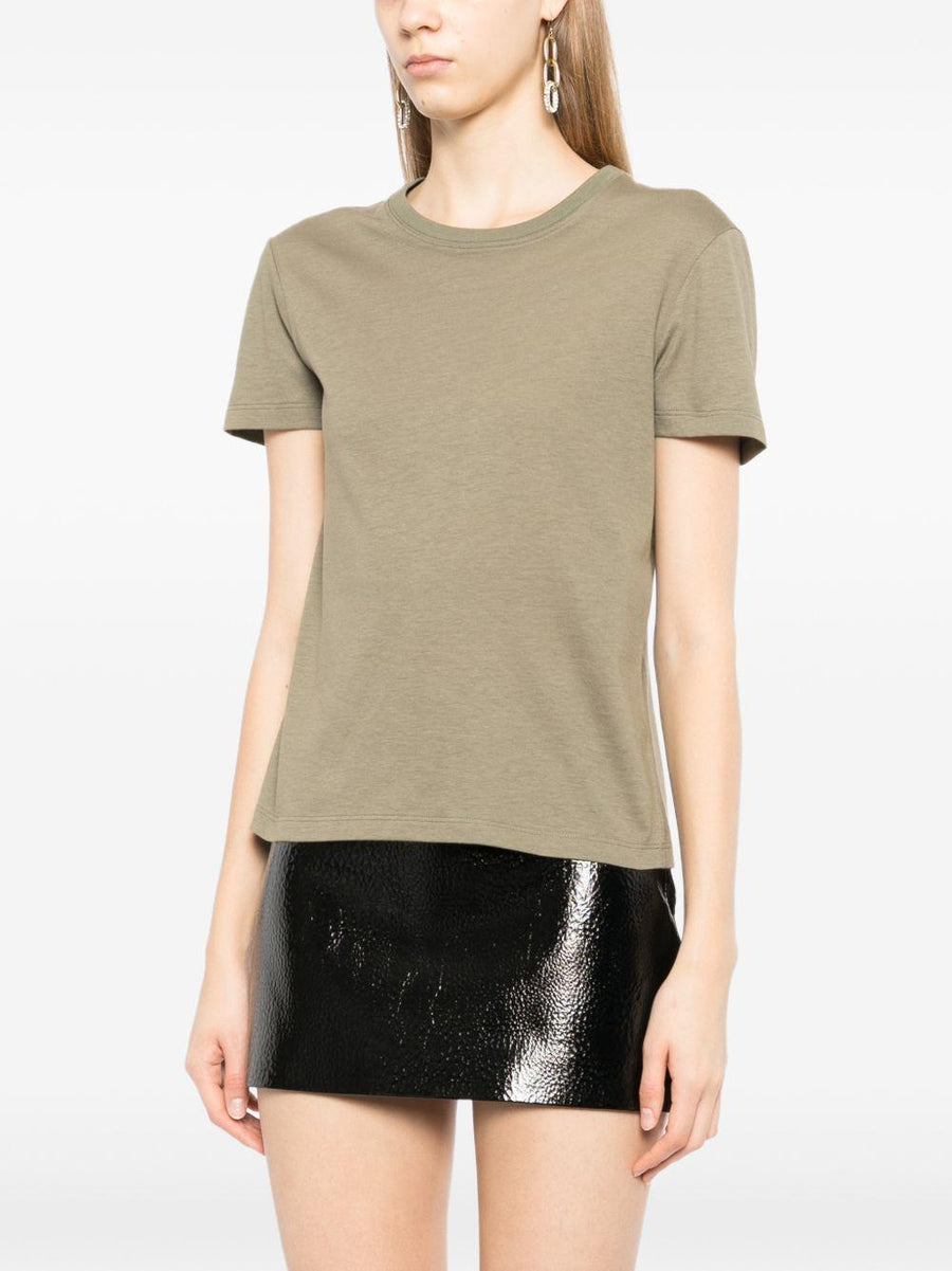 T-Shirt Olive Green Cotton T-shirts & Jerseys