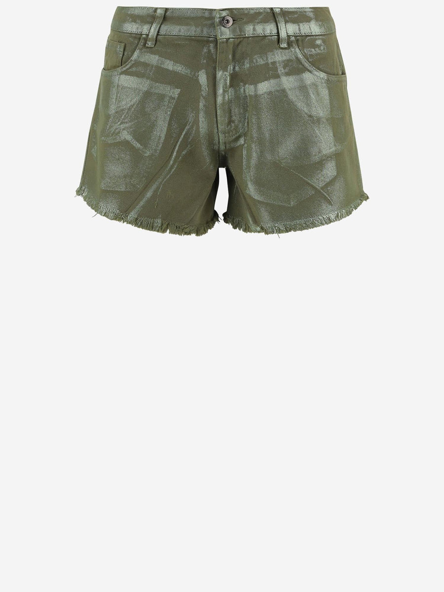 Shorts Cotton Green